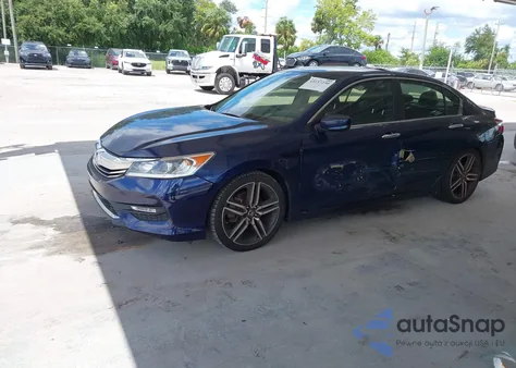 2016 Honda Accord Sport из США, поврежденный, VIN 1HGCR2F54GA038130